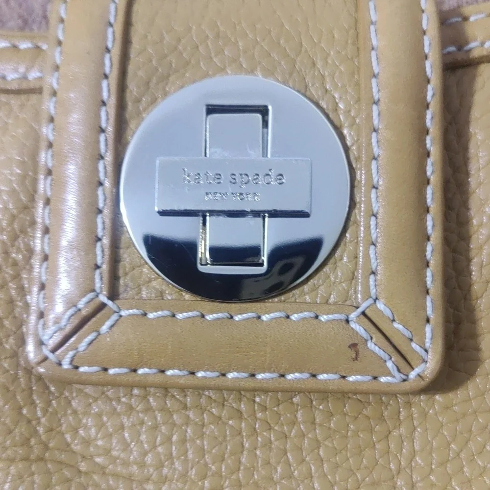 Vintage Y2K Kate Spade Pebbled Leather Shoulder Bag • EUC • Rare Style
